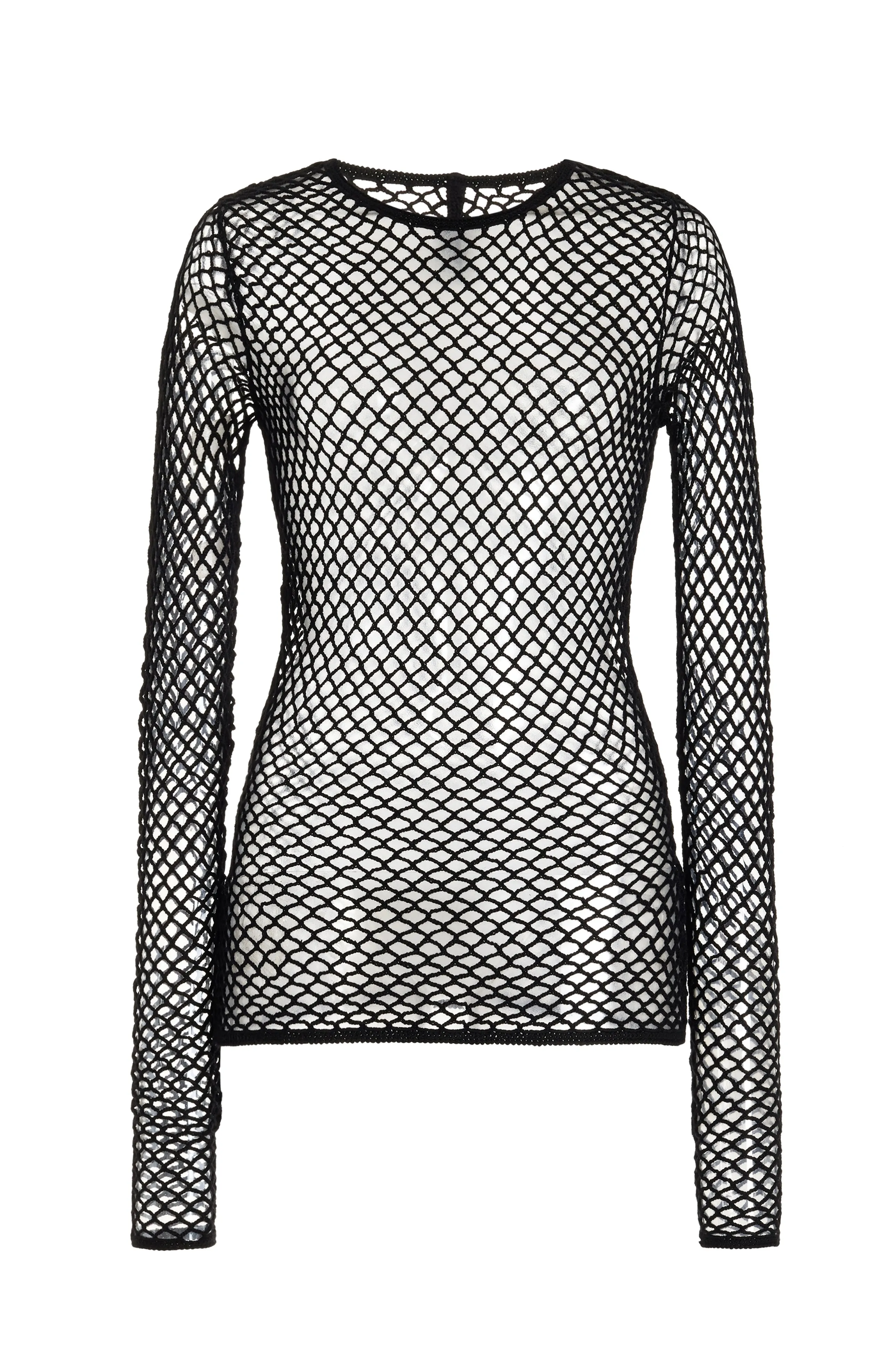 Troth Knit Top in Black Merino Wool