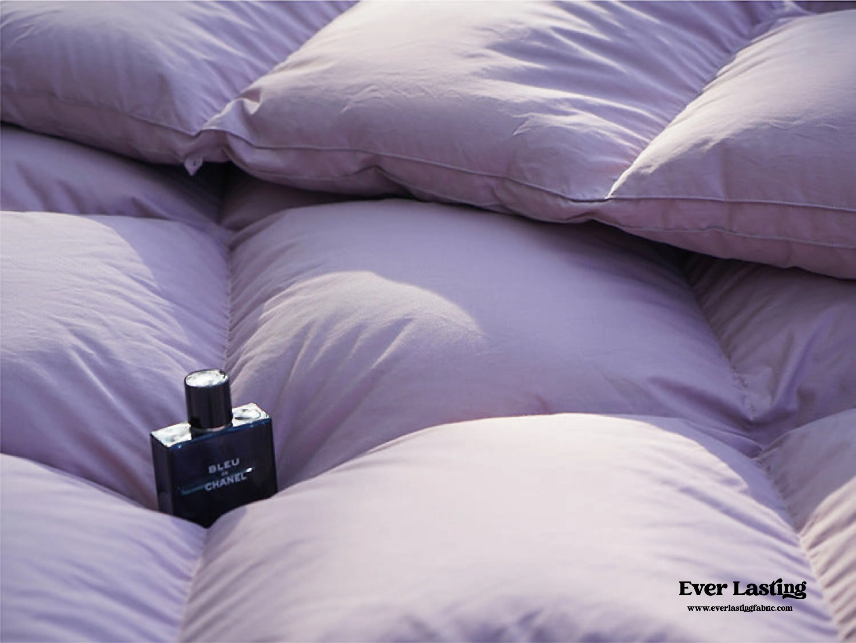 Ultra Fluffy Goose Down Duvet Insert Comforter / Purple