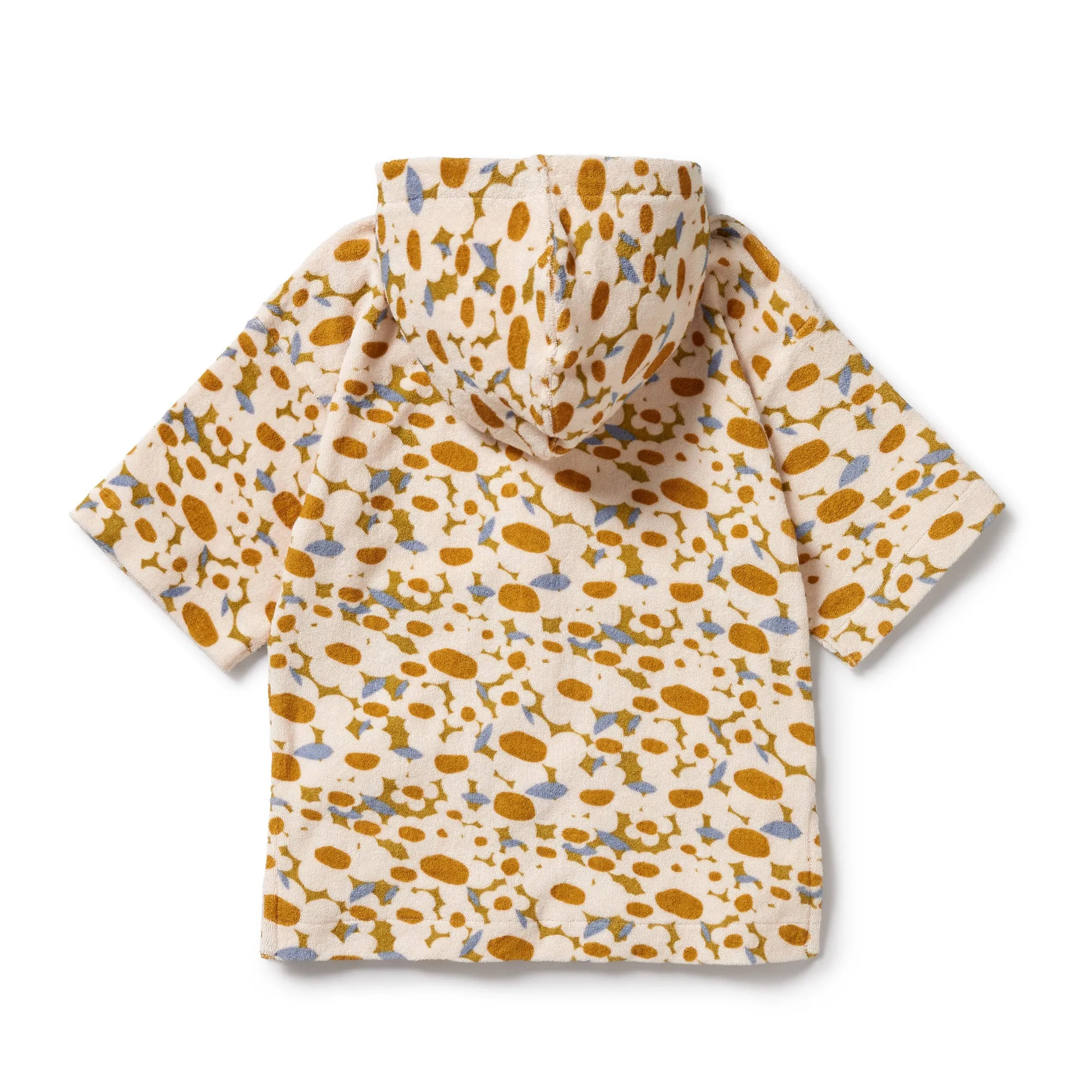 Wilson and Frenchy Flower Burst Organic Terry Hooded Towel