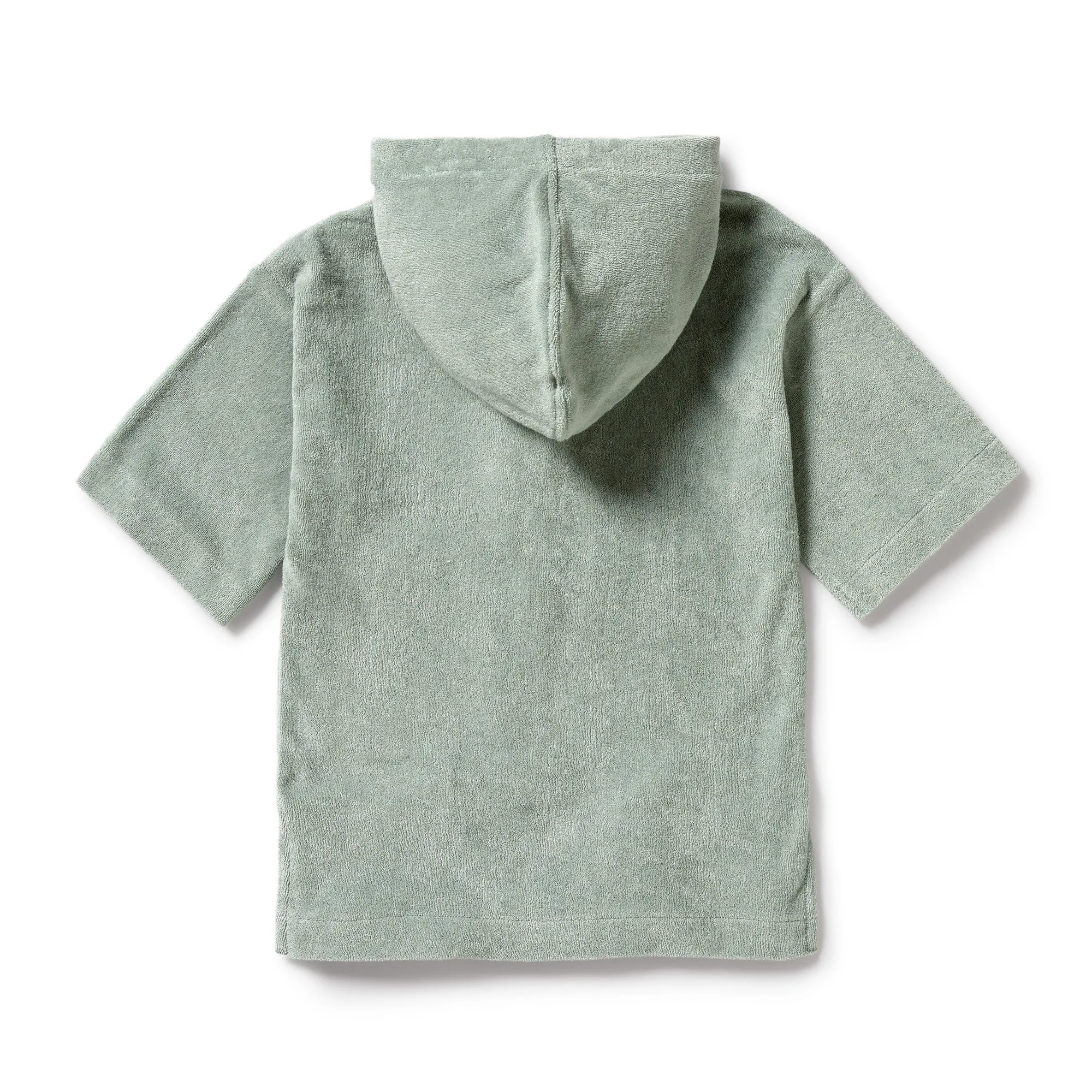 Wilson and Frenchy Pistachio Organic Terry Hooded Towel
