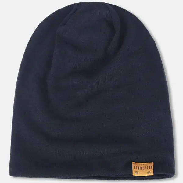 Women Jersey Long Slouch Beanie Hats B010
